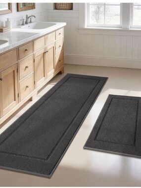 JSEI Non-Slip Bathroom Rugs